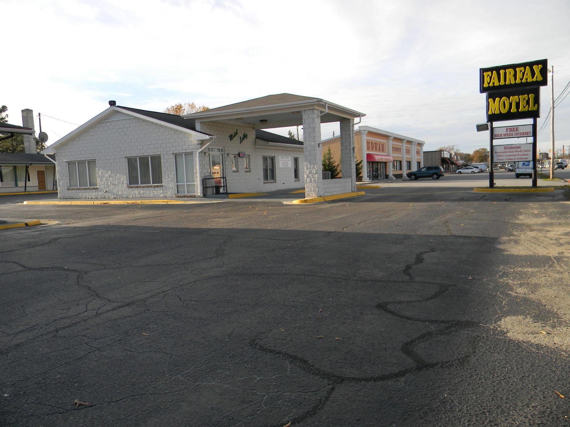 Fairfax Motel Roanoke Rapids Extérieur photo